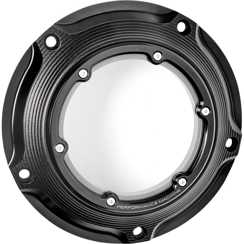 Performance Machine (pm) Derby Cover - 0177-2083M-SMB For Harley Touring 2015-2021