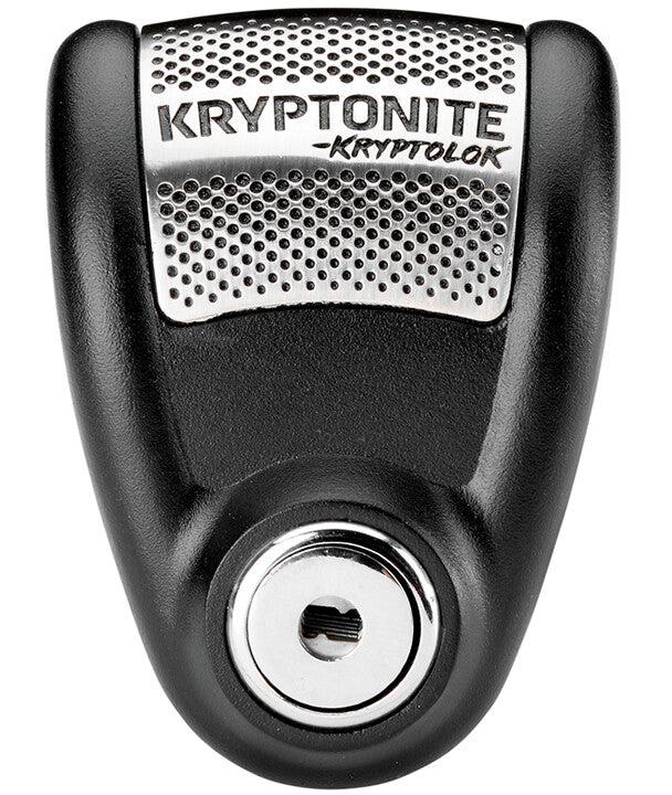 Kryptonite 57-98025 004776 KRYPTOLOK 6A ALARM DISC LOCK BLACK/SILVER