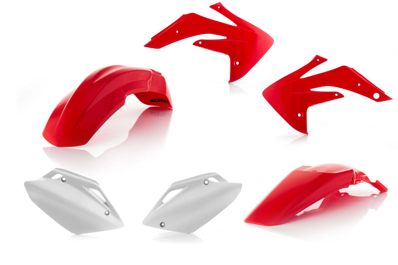 Acerbis 2084600215 07-24 Honda CRF150R Plastic Kit - Red/white Original 06-21 - Photo - Primary