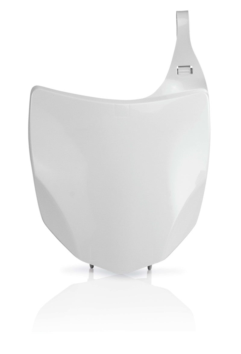 Acerbis 2141750002 09-12 Kawasaki KX250F/450F Front Number Plate - White - Photo - Primary