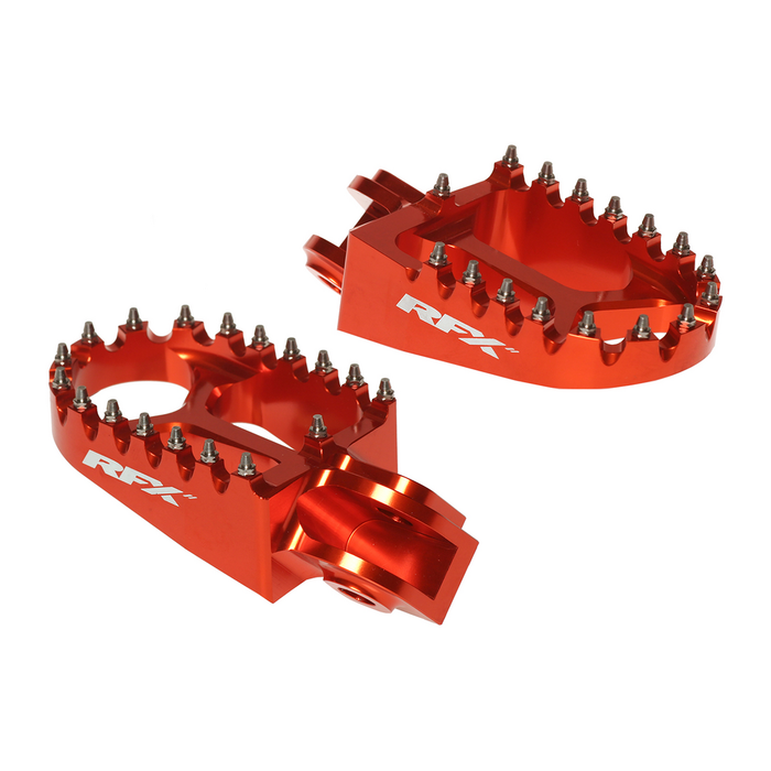 Rfx 739-0560 FXFR 50400 99OR FOOTPEGS ORANGE KTM/HUSQ/GAS