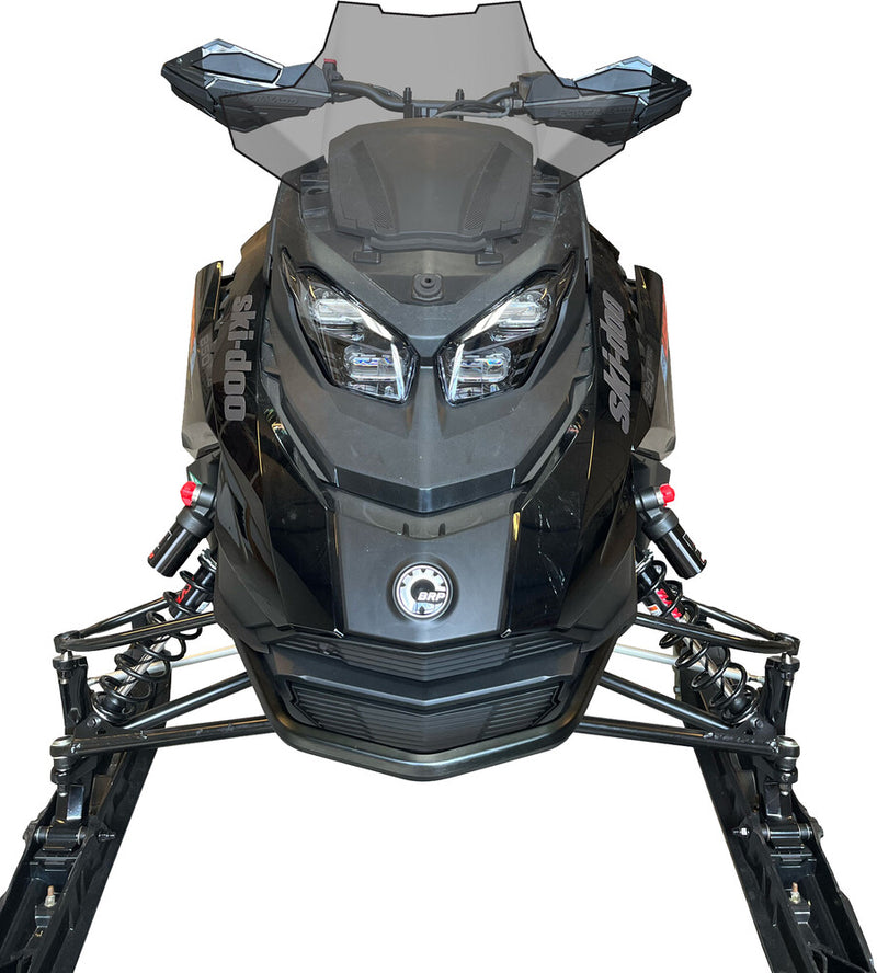 Powermadd Cobra W S LOW Smoke 14" - 13721 Ski-Doo Snowmobiles 2023-2025