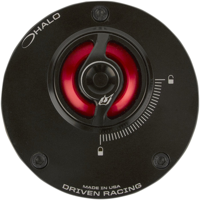 DRIVEN RACING 0703-0695 DHFC-RD Halo Fuel Cap Fuel Cap - Halo - Red