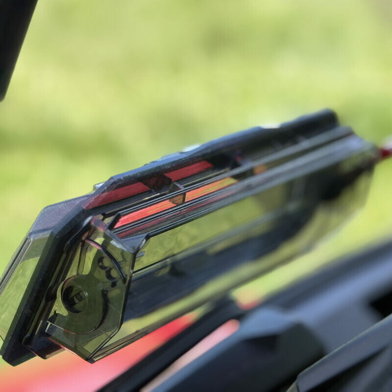 Seizmik Tool-Less Windshield Hard Coated Poly - 50-55321KIT Honda Pioneer 2015-2025