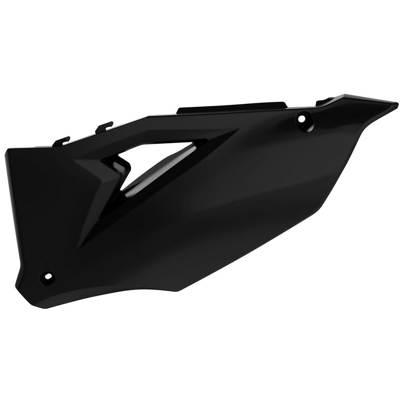 Polisport Side Panels Black - 8423500003 Kawasaki Dirt Bikes 2019-2024