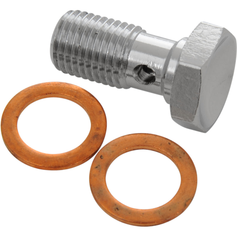 GOODRIDGE 775-03CH P775-03CH Banjo Bolt 600 Series Banjo Bolt - 3/8-24 - Single