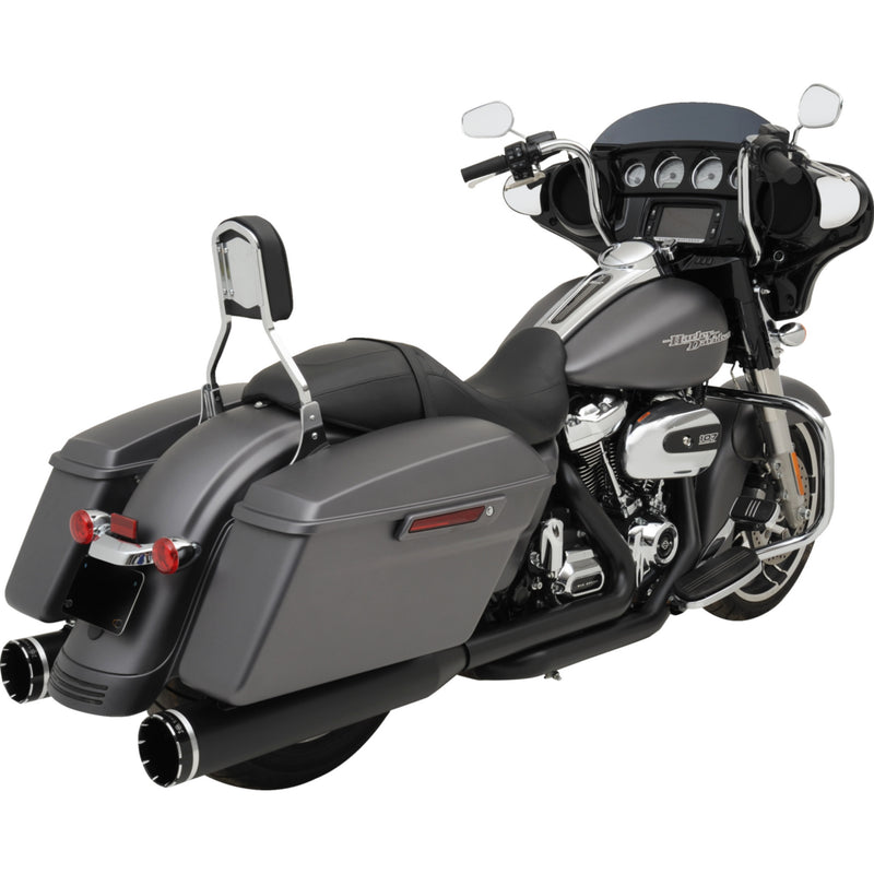 Khrome Werks Dominator-SR 2-Into-1-Into-2 Exhaust System - 200810A-SR For Harley Touring 2017-2026
