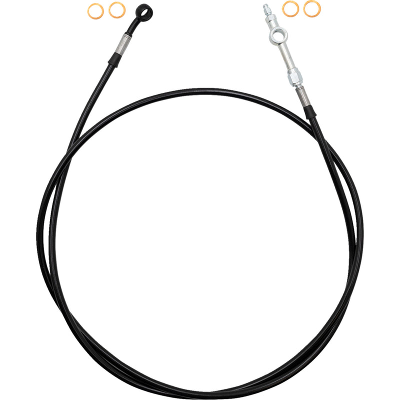 Fat Baggers Inc. EZ Install Brake Line - 120063-B For Harley Touring 2008-2013