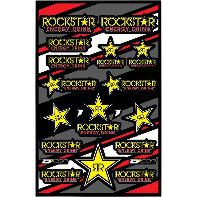 D'COR VISUALS 4320-2452 40-90-601 Decal Sheet rockstar