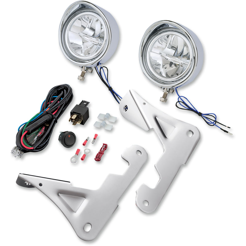 Show Chrome Light Kit - 91-315L For Harley Touring 1999-2020