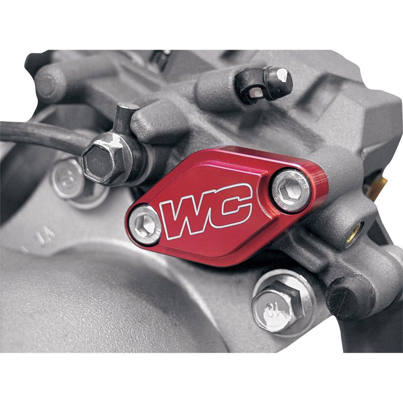 Works Connection Block-Off Plate - 31-355 For Kawasaki ATVs 2008-2015 | Suzuki QuadSport / 450 QuadRacer 2003-2014