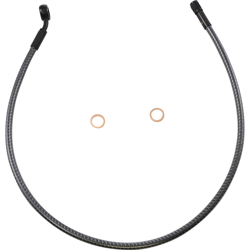 MAGNUM SHIELDING 1741-6321 AS778128 KARBONFIBR Designer Series ABS-Specific Front Upper Brake Kit - Brake Line - Front - 12 mm - 35° - 28" - KARBONFIBR