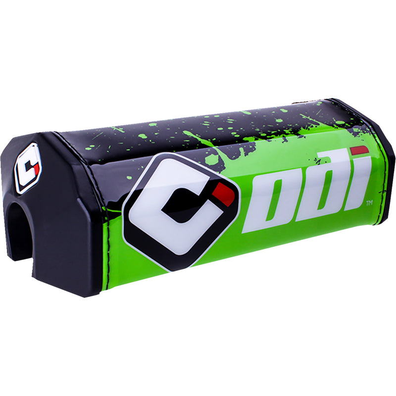 ODI 0601-5905 H72BPS-NB Oversized Handlebar Pad Handlebar Pad - Oversized - Splatter - Green/Black