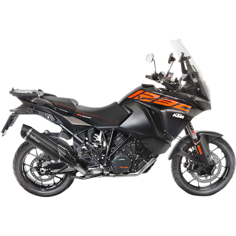 LEOVINCE 1811-3418 14045U Nero Slip-On Muffler Nero Muffler for KTM Adventure