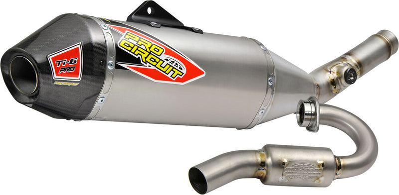Pro Circuit TI-6 PRO System W Carbon END CAP - 0322125FP Kawasaki KX 250 2021-2024