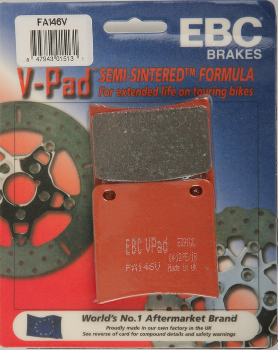 Ebc 15-146V FA146V BRAKE PADS V-SERIES