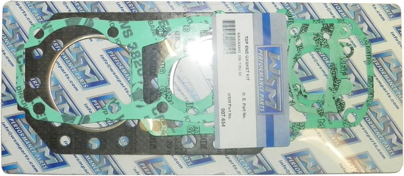 Wsm TOP END Gasket Kit Kawasaki Kawasaki 550 - 007-654 Kawasaki Watercraft 1982-1990