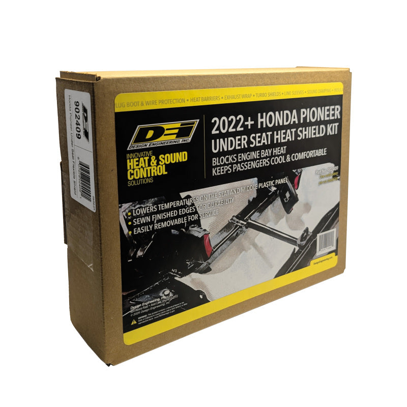 DEI 902409 22-24 Honda Pioneer 1000-3/1000-5/1000-6 (non CA Models) Under Seat Heat Shield Kit - Photo - in package