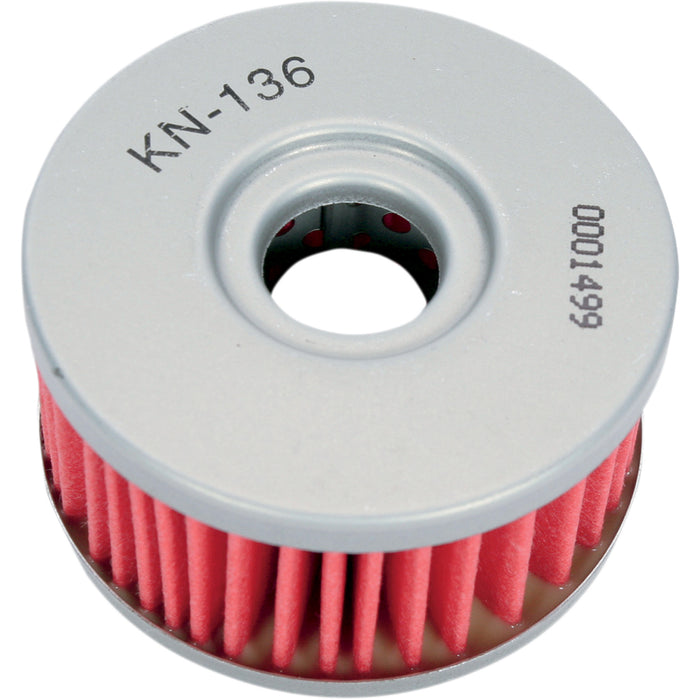 K & N KN-136 KN-136 Performance Oil Filter — Cartridge Performance Oil Filter - Beta/Suzuki