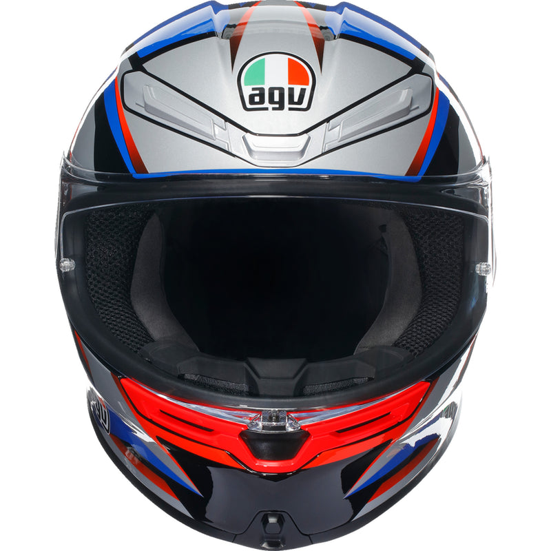 AGV 0101-15627 2118395002015S K6 S Slashcut Helmet K6 S Helmet - Slashcut - Black/Blue/Red - Small