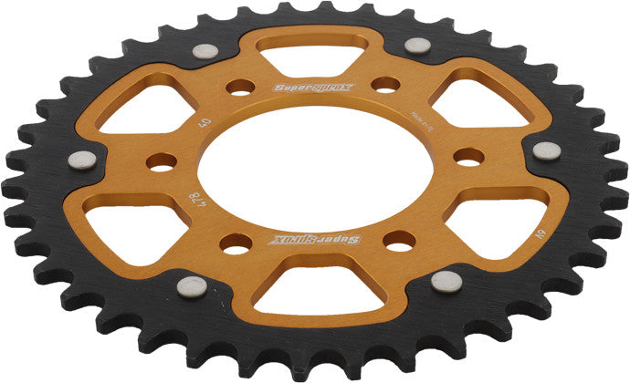 Supersprox 108-478640 RST-478-40-GLD Stealth Rear Sprocket - SpazCycle
