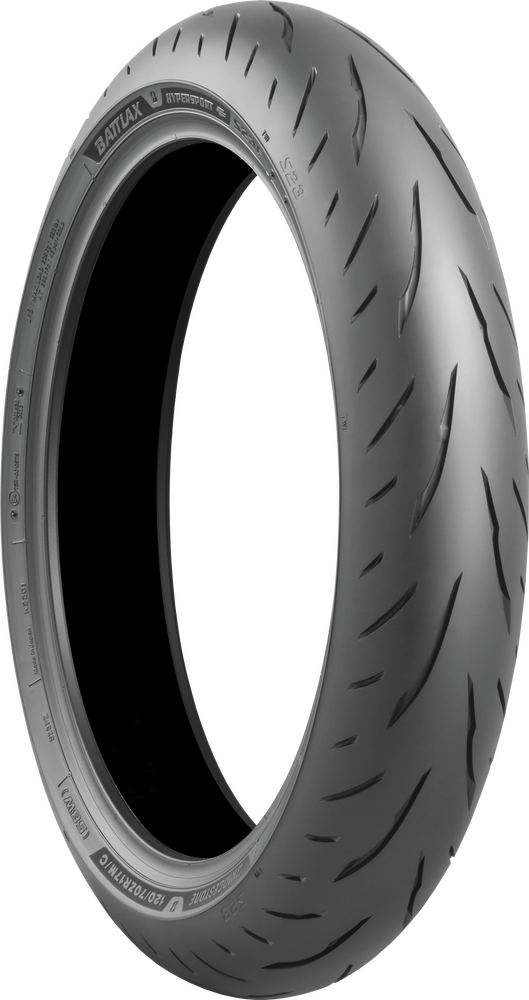 Bridgestone 874-1130 15924 TIRE BATTLAX HYPERSPORT S23 FR 120/70ZR17 58W RADIAL TL