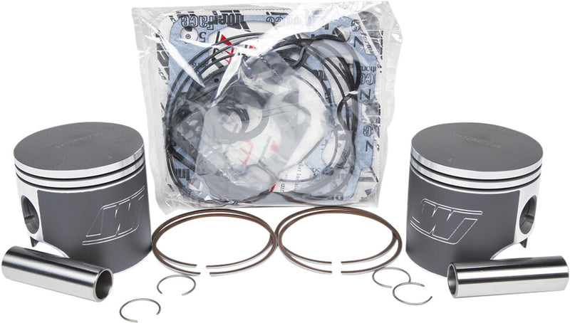 Wiseco Standard Bore S M Piston Kit Dual Ring - SK1409 Polaris Snowmobiles 2007-2008