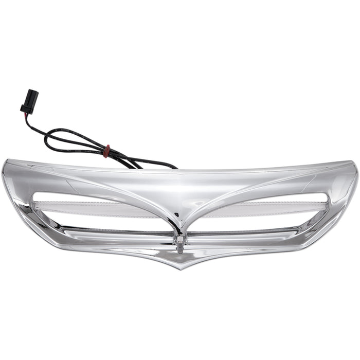 CIRO 2350-0342 40010 LED Lighted Fairing Vent Trim - Chrome