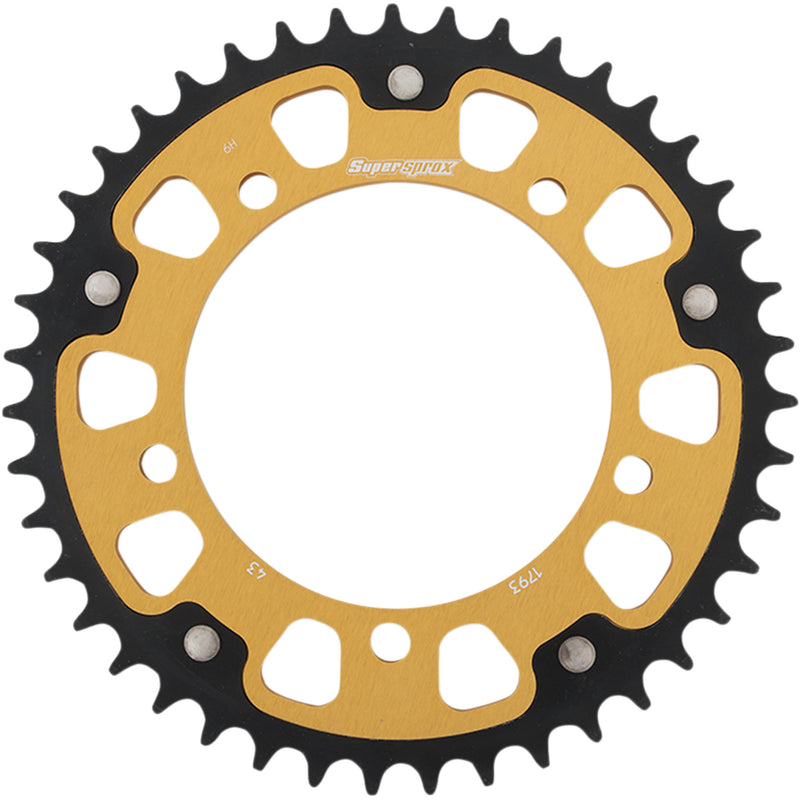 Supersprox Sprocket - RST-1793-43-GLD For Suzuki Motorcycles 2000-2016 | Triumph Motorcycles 2000-2018