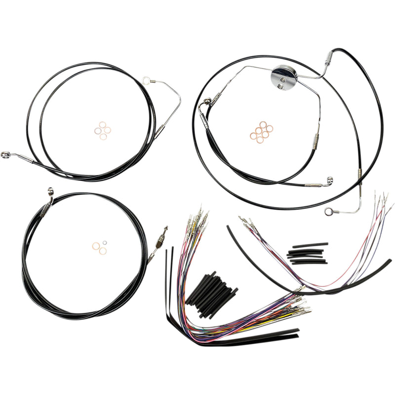 Magnum Shielding Cable Kit - 489001 For Harley Touring 2008-2012