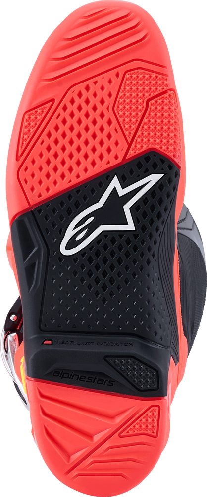 Alpinestars 482-0016210 2012025-1576-10 TECH 7 BLACK/RED FLUO/PINK FLUO 10