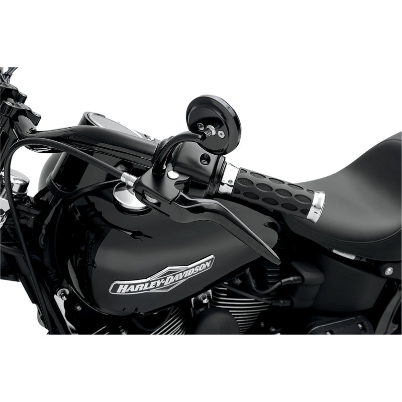 Drag Specialties Custom Lever Set Satin Black For Harley Motorcycles 1996-2017