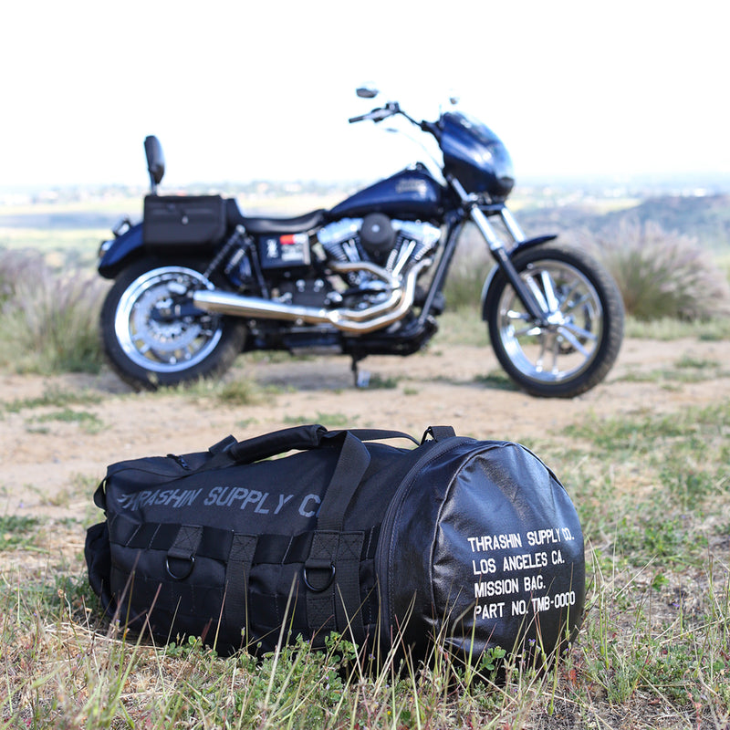 THRASHIN SUPPLY CO. 3512-0269 TMB-0000 Mission Duffle Bag Mission Duffel Bag - Black