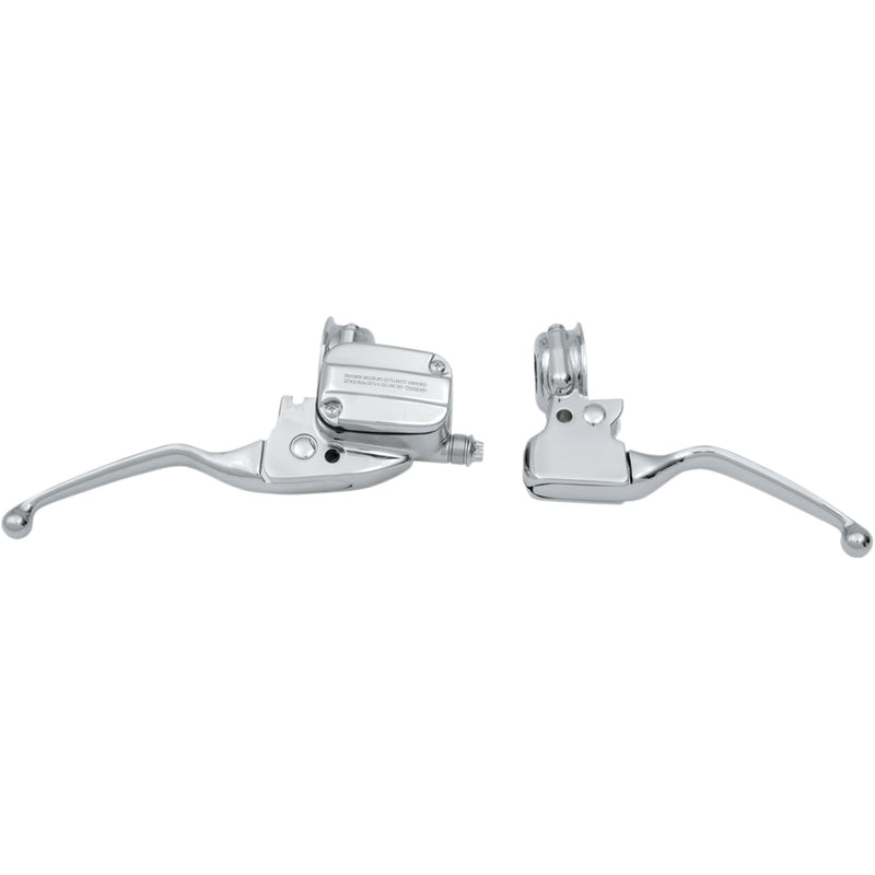 Drag Specialties Brake Clutch Lever Assembly Chrome For Harley Touring 1996-2007