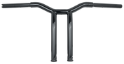 Burly Brand B12-6052SB Dominator Raked Bar 12in - Matte Black - User 1