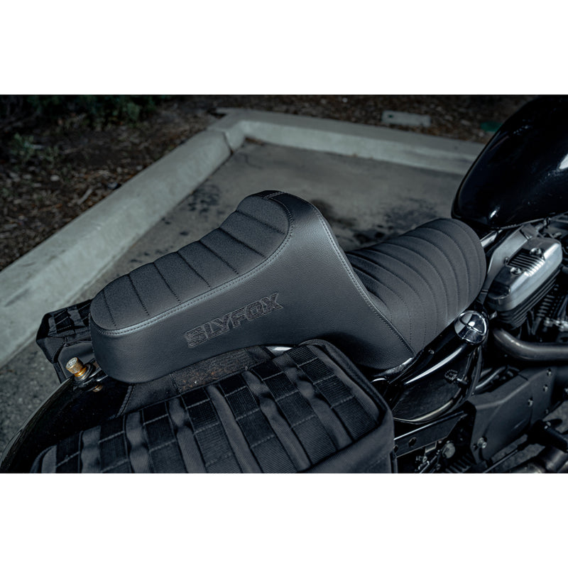 Slyfox Highnoon Seat - 4709A-SlyFox For Harley Sportster 2004-2022