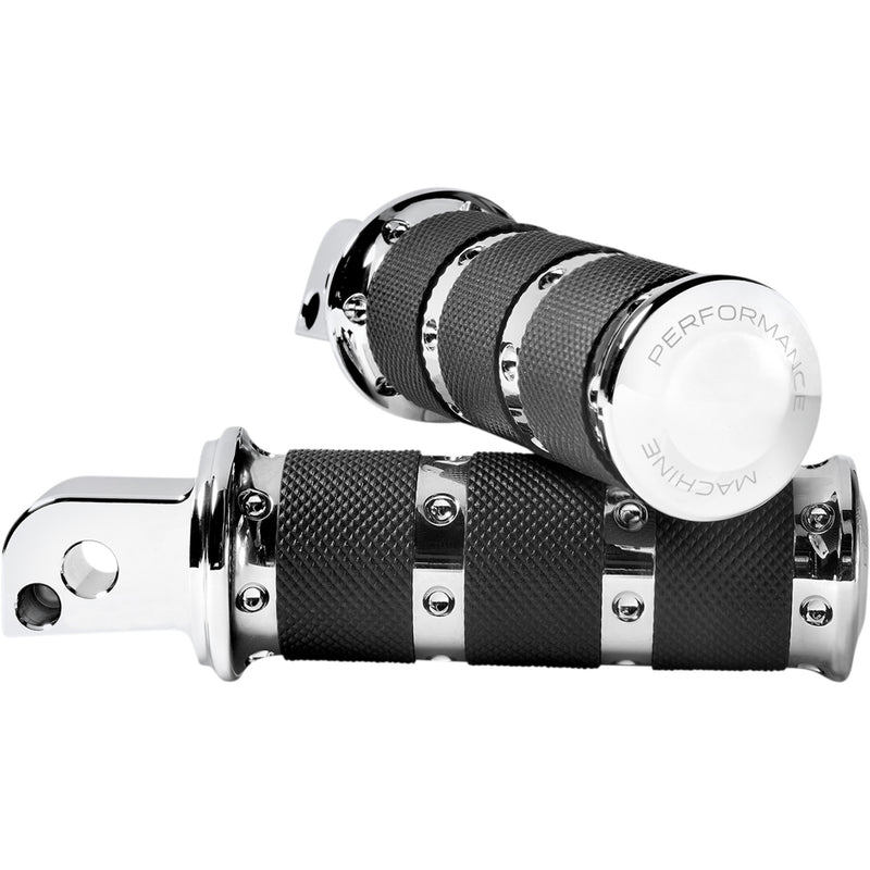 Performance Machine (pm) XLS Footpegs - 0035-1249M-CH For Harley Softail 2018-2022