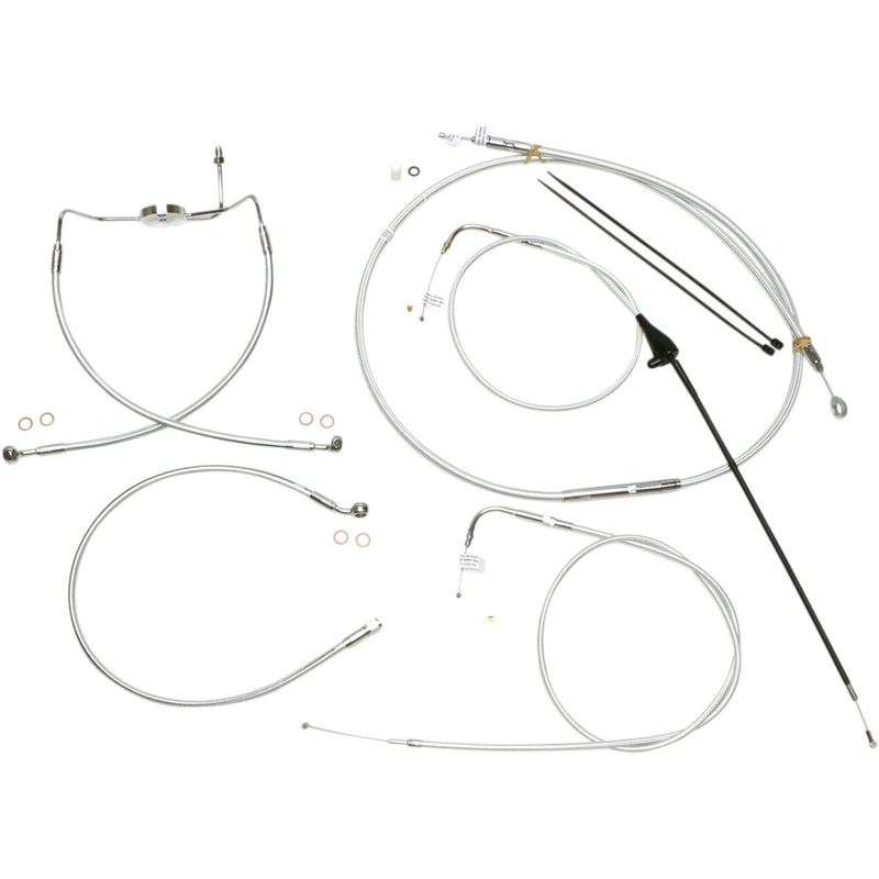 Magnum Shielding Cable Kit - 387284 For Harley Touring 1996-2006