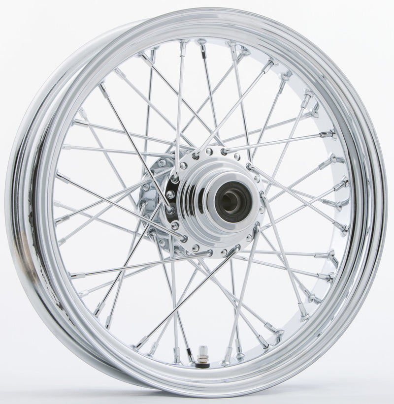 Harddrive 576-04100 051-02411 FR 40-SPK SD CHROME 16X3.5 FLST-HUB 3/4" AXL PRE 99