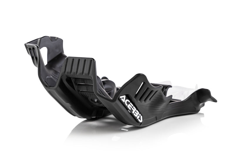Acerbis Skid Plate Black Orange - 2736365229 KTM Dirt Bikes 2019-2022