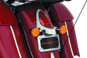 Kuryakyn 5699 L.e.d. Curved License Plate Frame Indian Chrome - User 1