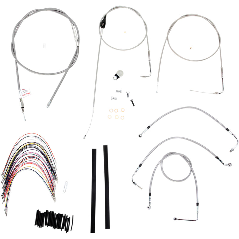 Burly Brand Complete Cable Kit - B30-1083 For Harley Touring 2000-2006