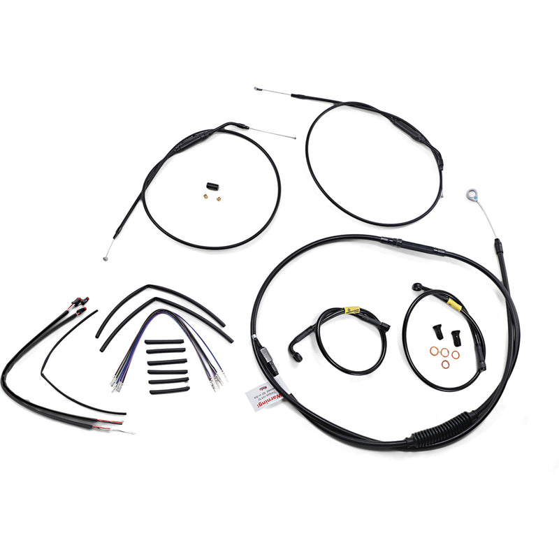 Burly Brand Standard Cable Kit - B30-1215 For Harley Dyna Wide Glide 2012-2017