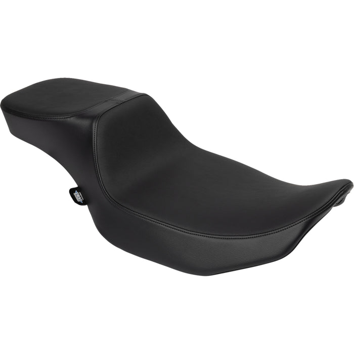 DRAG SPECIALTIES 0801-1940 Extended Reach 2-Up Predator Seat - Predator III 2-Up Seat - Extended Reach - Vinyl - Smooth - FLHX/FLTR '23-'24