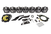 KC HiLiTES 91334 Can-am X3 45in. Pro6 Gravity LED 7-Light 140w Combo Beam Overhead Light Bar System - Photo - Primary