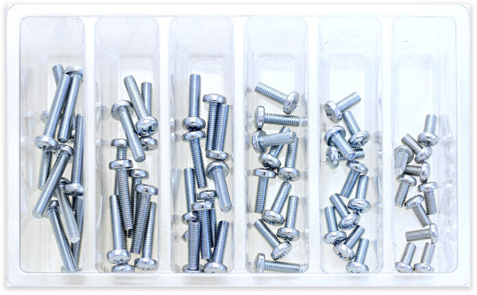 Bolt 022-31000 SV-M5PAN M5 PAN HEAD PHILLIPS ASSORTMENT 120 PIECE KIT