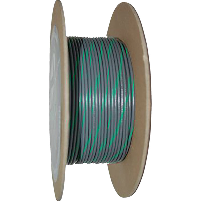 NAMZ 2120-1326 NWR-85-100-20 OEM Color Wire Spool 100' Wire Spool - 20 Gauge - Gray/Green