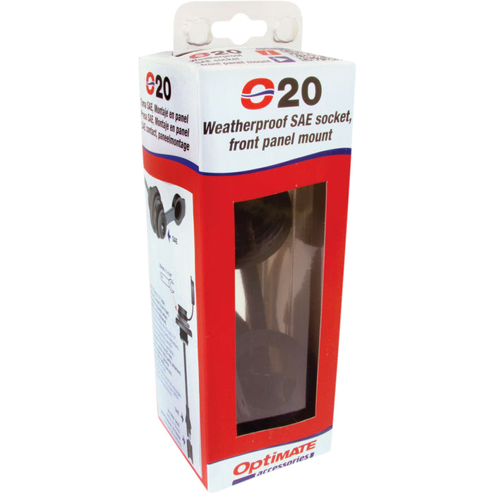 TECMATE 3807-0324 O-20 SAE Panel Mount Socket 12"