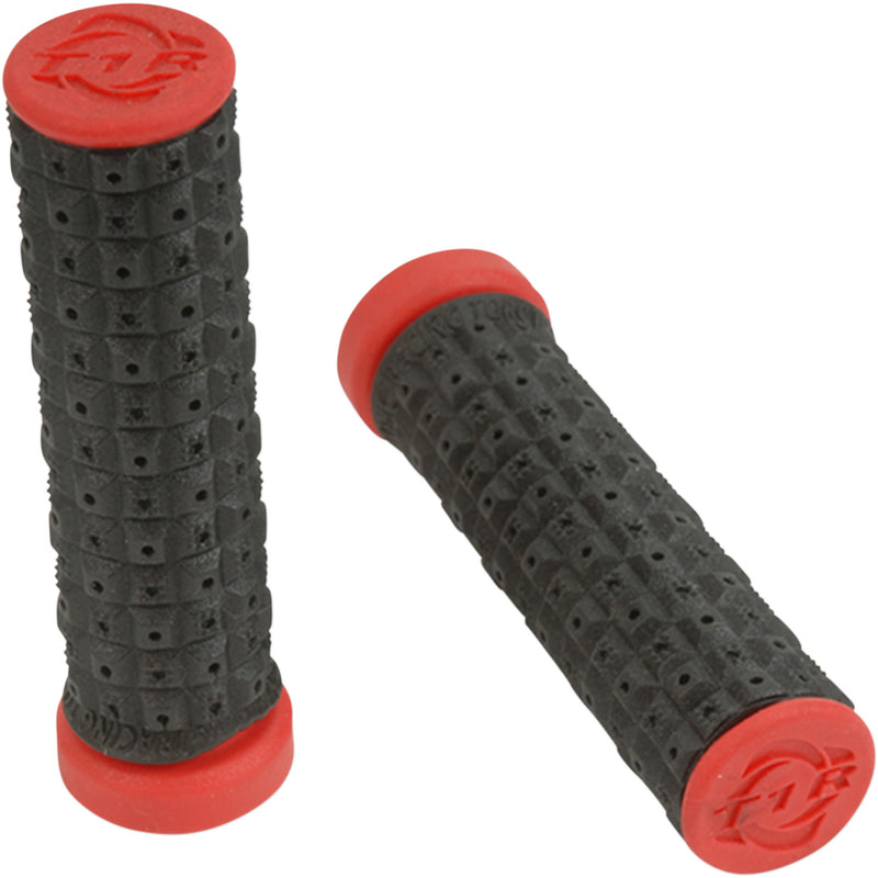 TORC1 0630-2449 2500-0204 Enduro Dual Grips Grips - Enduro - Dual - ATV - Black/Red