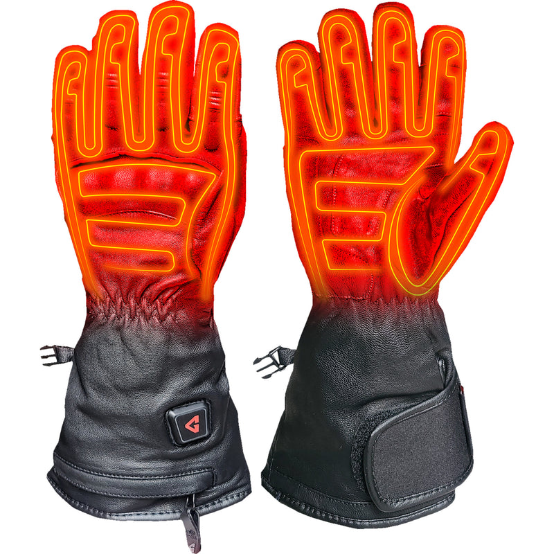 GERBING HEATED CLOTHING 7 V Hard Knuckle Battery Gloves Black